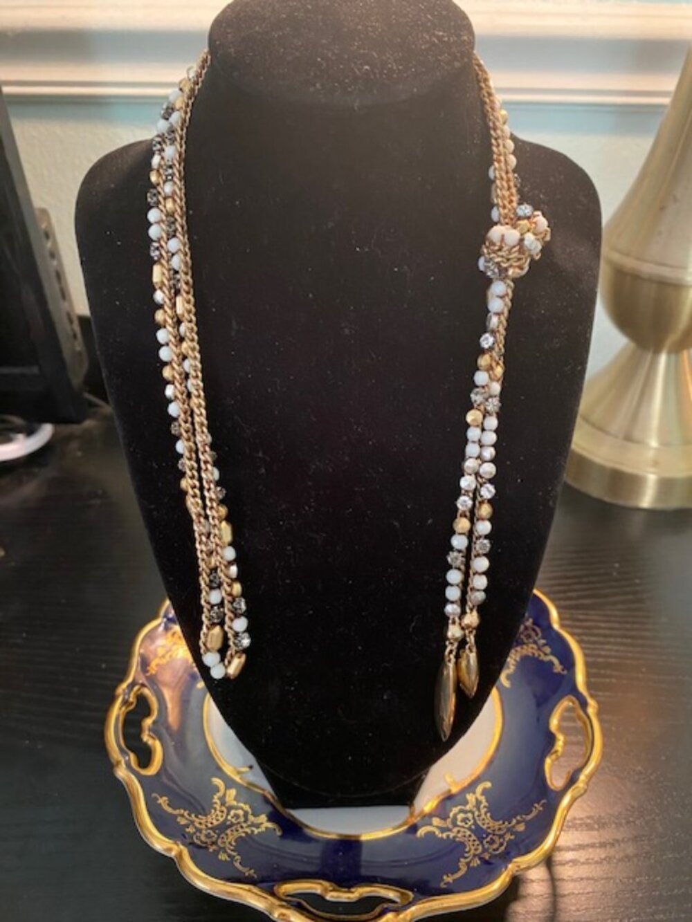 40-inch Beautiful Beaded Lariat